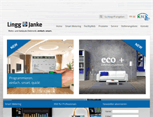 Tablet Screenshot of lingg-janke.de